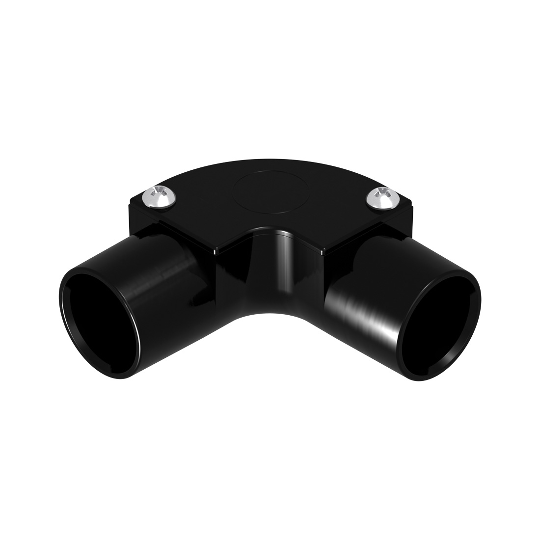 ELBOW BLK INSP 25MM